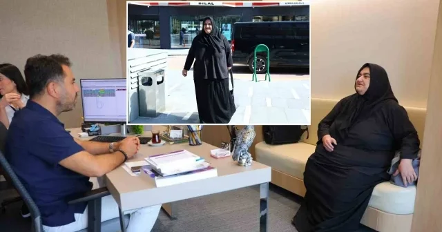 4 ayda 90 kilo verdi, hayata döndü: 240 kiloluk kadın sedye ile acile getirilmişti Kahramanmaraş Haberleri