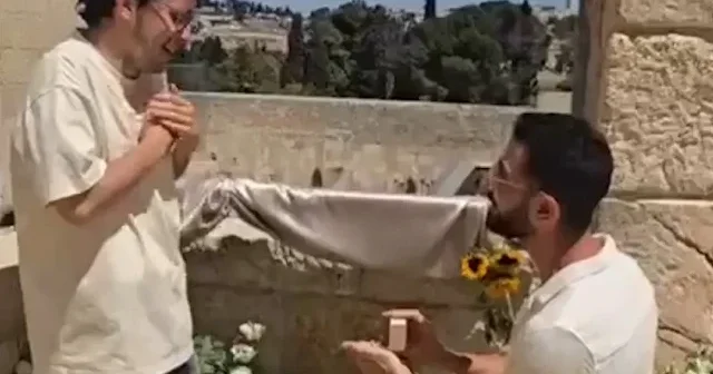 Kudüs’te ahlaksız hareket: Siyonist erkeklerden evlilik teklifi VİDEO İZLE