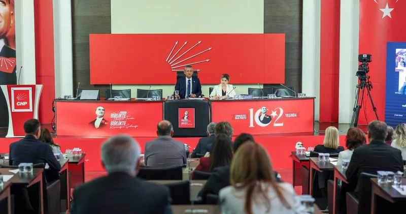 CHP PM, Özgür Özel başkanlığında toplandı