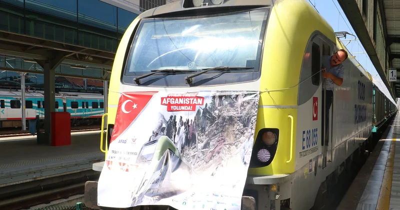 Türkiye den Afganistan a yardım eli: 23. İyilik Treni yola çıkıyor