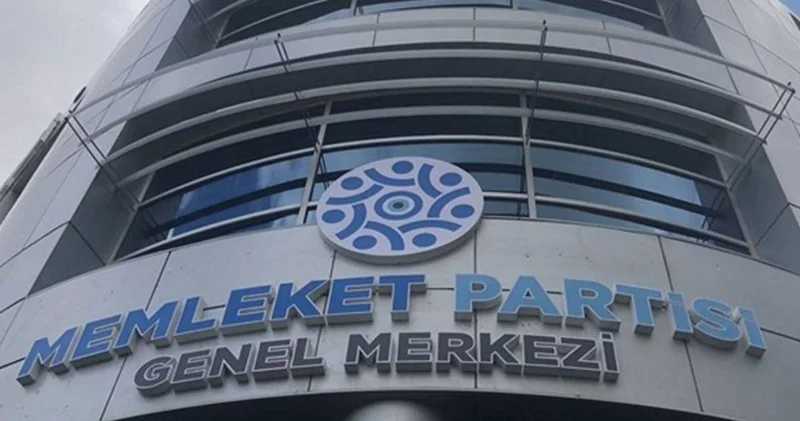 Memleket Partisi nin yerine kurulan parti belli oldu