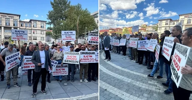 İşlerini geri isteyen İliç halkından çağrı: Anagold yeniden üretime geçsin ocaklar aşsız kalmasın Erzincan Haberleri