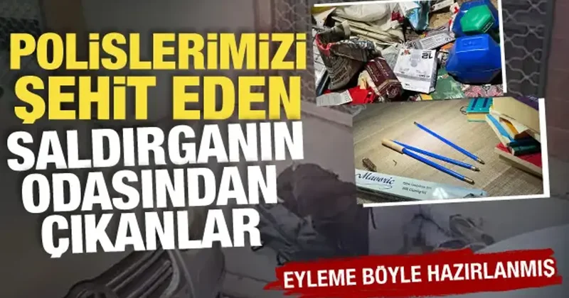 Saldırganın odasında dikkat çeken detay: Tüfek temizleme setleri ve kitaplar