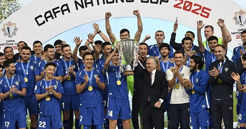 Özbekistan Milli Futbol Takımı, CAFA Uluslar Kupası şampiyonu oldu