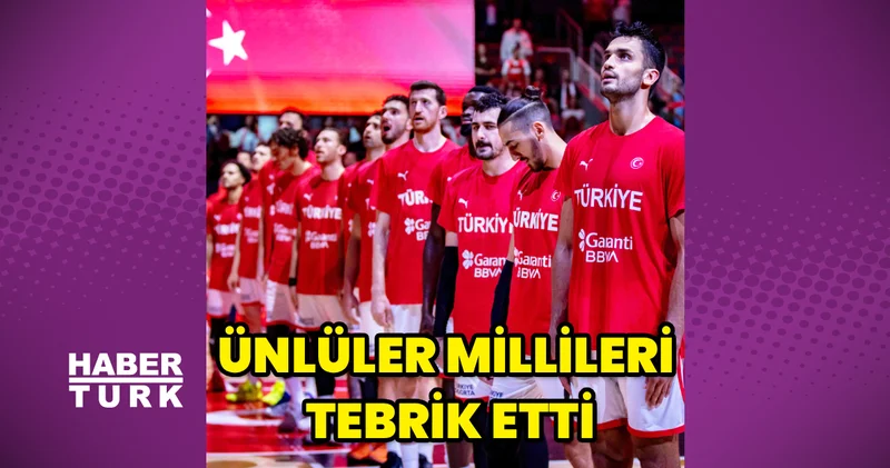 Ünlüler millileri tebrik etti Magazin haberleri