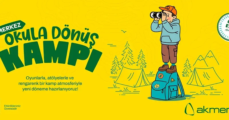 Akmerkez’de ‘Okula Dönüş Kampı’ başladı