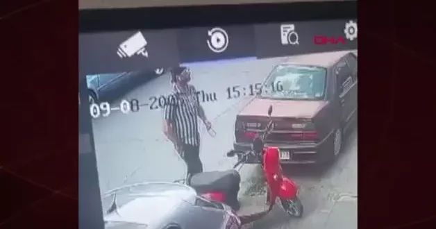 Kasabın güzellik merkezi sahibini vurduğu görüntüler ortaya çıktı