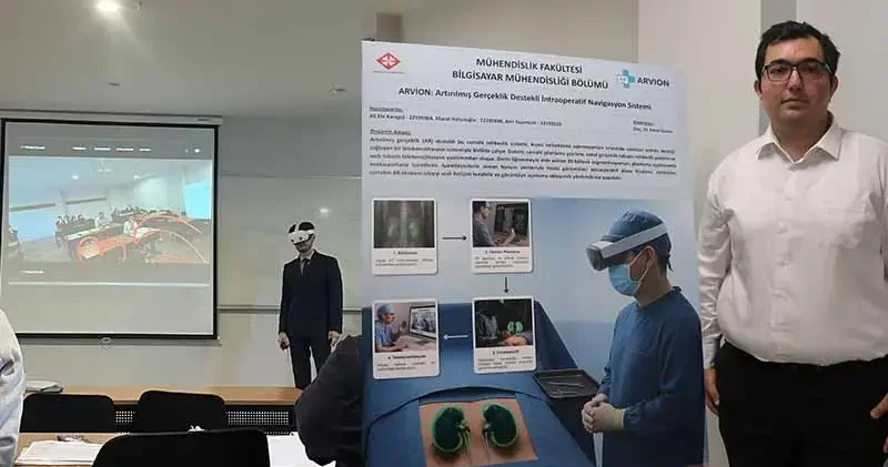 Üniversite öğrencilerinden ameliyatlarda artırılmış gerçeklik desteği