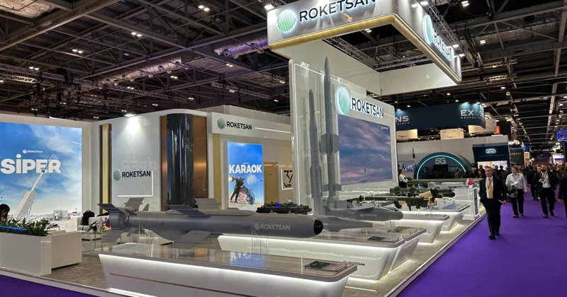 Roketsan ın yeni nesil savunma sistemleri Londra da sergileniyor