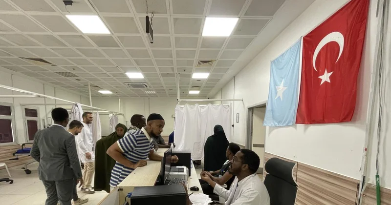 Recep Tayyip Erdoğan Eğitim ve Araştırma Hastanesi Somali nin yaralarını sarıyor