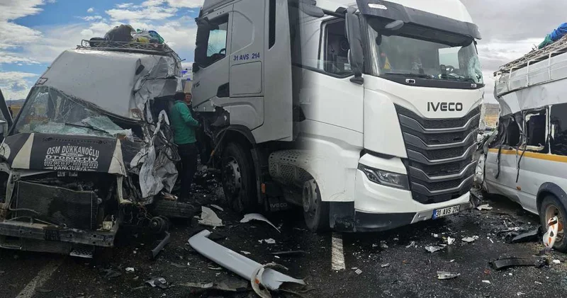 Nevşehir’de feci kaza: 9 yaralı