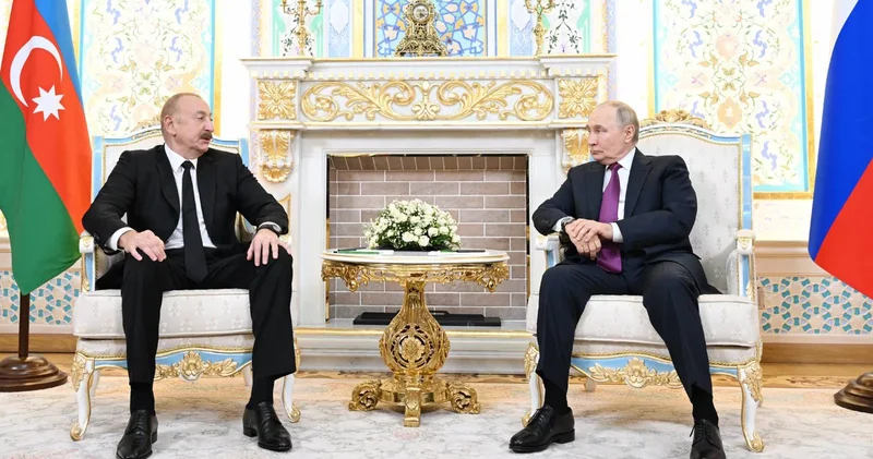 Aliyev ile Putin Duşanbe de görüştü... Rusya Azerbaycan a tazminat ödeyecek