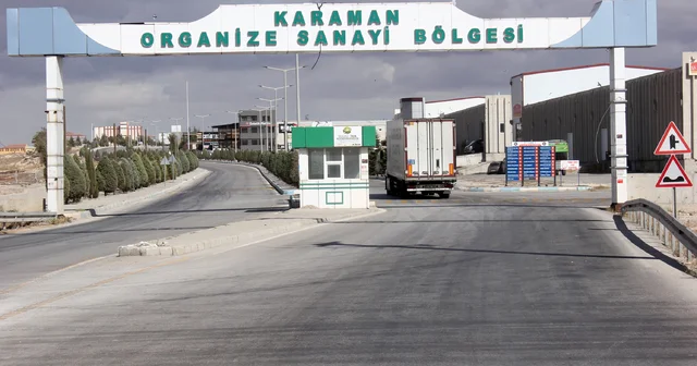 Karaman da OSB nin, şebeke hattından kaçak su kullanıldığı iddiasıyla suç duyurusu Karaman Haberleri