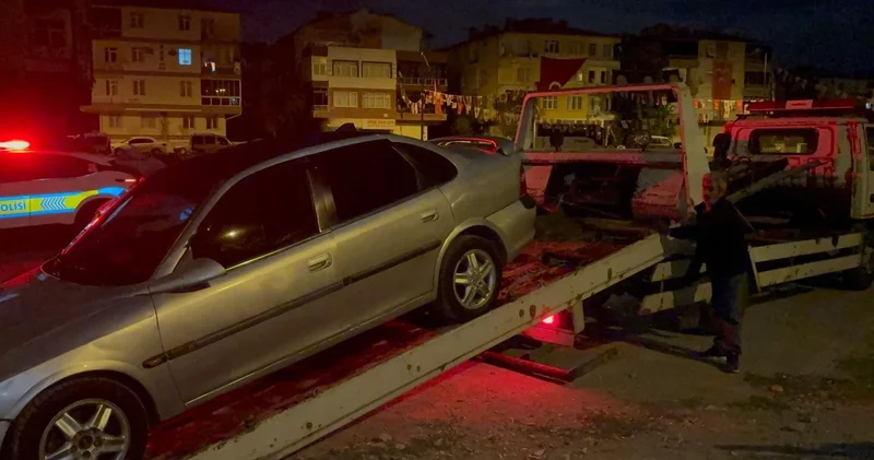 Kayseri de ehliyetsiz sürücü polisten kaçamadı