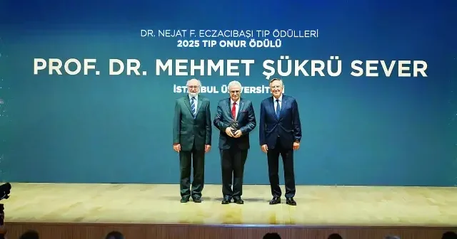 Eczacıbaşı Tıp Ödülü Prof. Şükrü Sever’e Ekonomi Haberleri