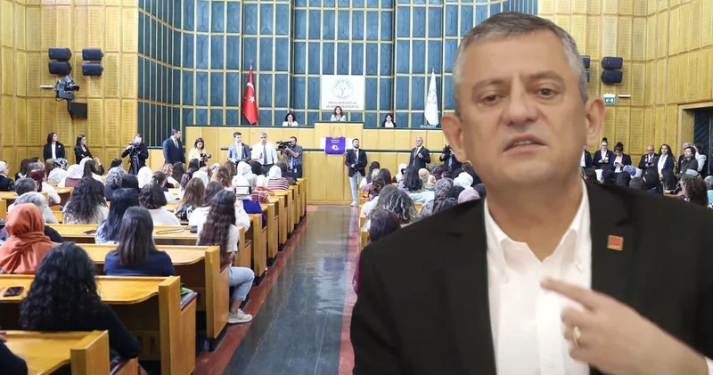 Özgür Özel Meclis teki Öcalan sloganları hakkında konuştu
