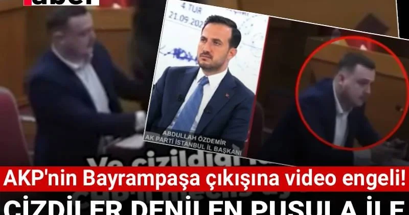 AKP li Özdemir in çizdiler dediği pusulayla CHP li üyenin oy kullandığı ortaya çıktı!
