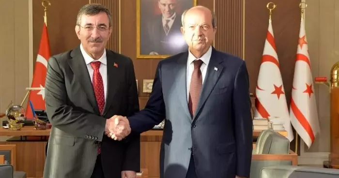 Cumhurbaşkanı Yardımcısı Cevdet Yılmaz, KKTC’de