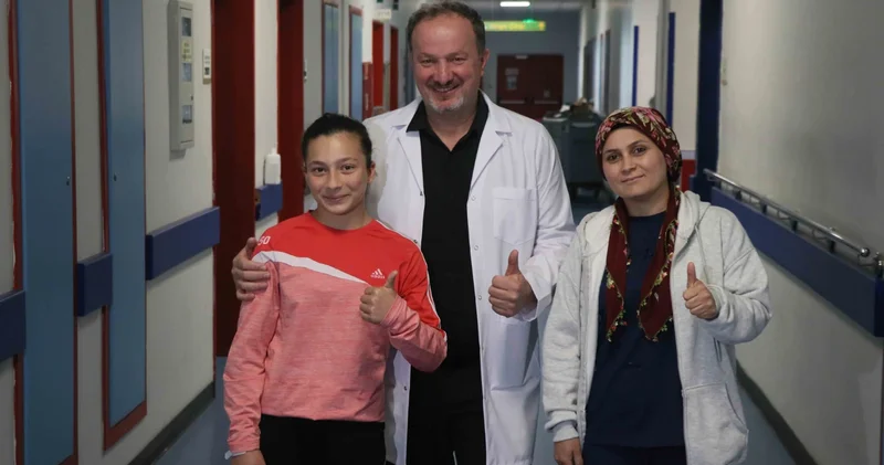 Türkiye de bir ilk: Başarılı judocu, hayallerine annesinden nakledilen kasla ulaşacak