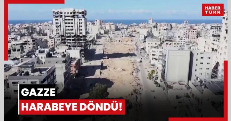 Gazze harabeye döndü!