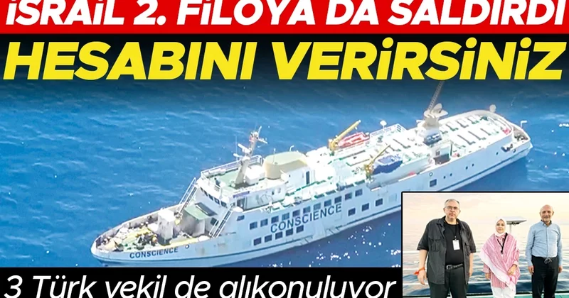 Gazze filosuna İsrail baskını