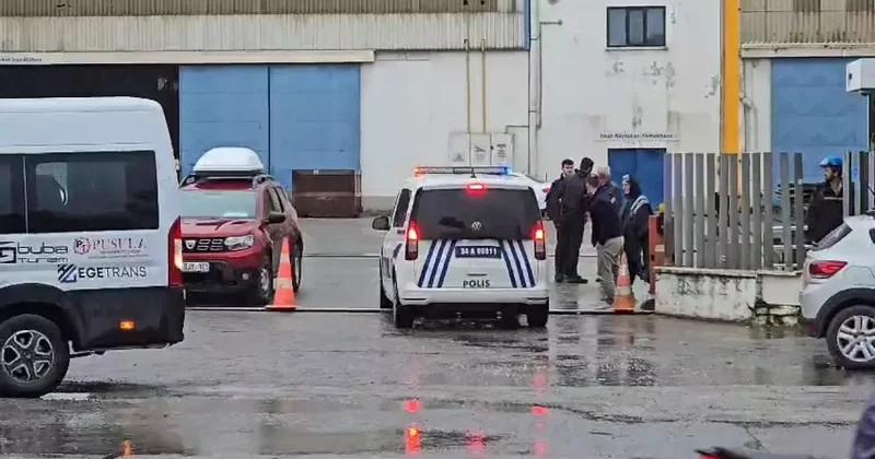 Tuzla Tersaneler Bölgesi nde gemi devrildi: 1 ölü