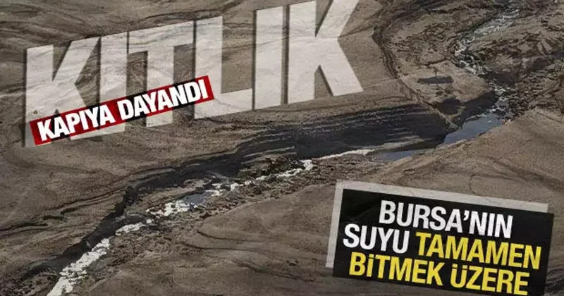 Bursa’da su krizi: Barajlar yüzde 0,7, kesintiler dönüşümlü sürecek