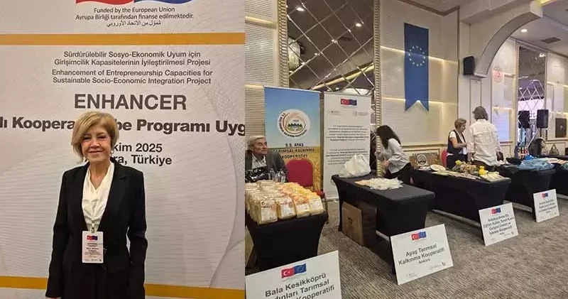 Depremzede girişimciden AB projesiyle 50 kadına istihdam