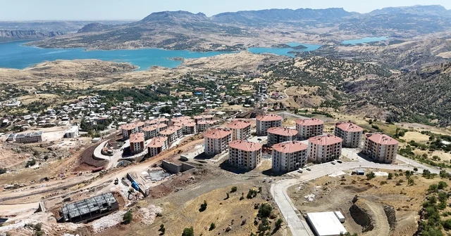 Adıyaman ın Gerger ilçesinde inşa edilen 228 deprem konutunda sona gelindi Adıyaman Haberleri