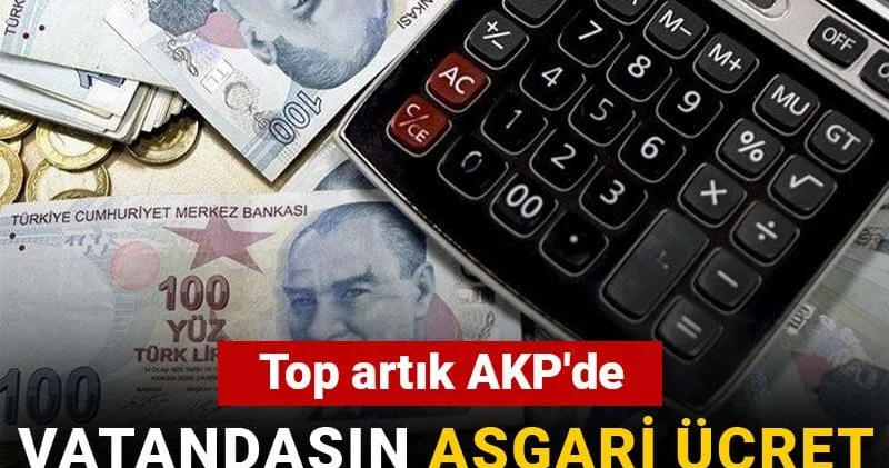 Vatandaşın asgari ücret talebi belli oldu! Top artık AKP de!