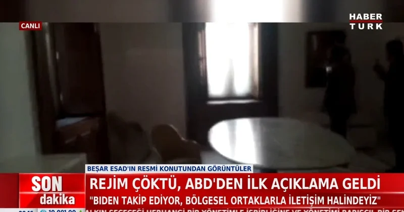 Esad rejimi sona erdi: Muhalifler Esad ın konutunda Dış Haberler