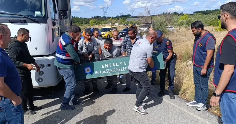 Manavgat ta Bıçaklı Cinayet