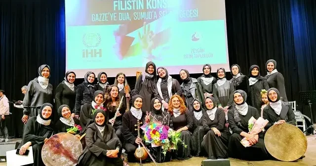 Gazze’ye Dua, Sumud’a Selam Gecesi konseri Kültür Sanat Haberleri