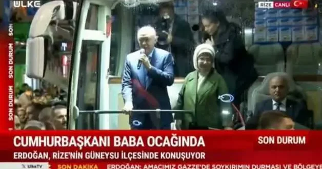 Cumhurbaşkanı Erdoğan dan bir vatandaşa tebessüm ettiren yanıt: Ula bir dur da!