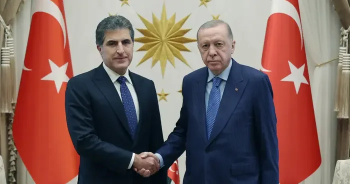 Ankara da Barzani temasları: Önce Bakan Fidan, ardından Cumhurbaşkanı Erdoğan görüştü