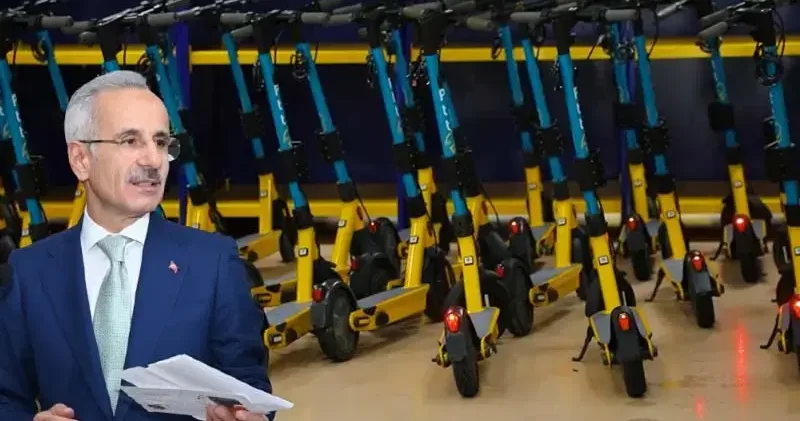 Bakan Uraloğlu: Elektrikli skuterler ile 72,5 milyon gönderi sahibine ulaştırıldı
