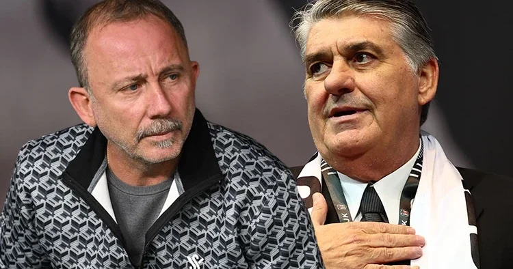 Beşiktaş ta Sergen Yalçın ve transfer krizi! Serdal Adalı devreye girdi