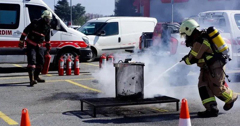 Envoy Fire, ISAF 2025 te batarya yangını söndürme tatbikatı yaptı