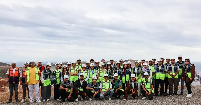Sinop Üniversitesi öğrencileri Akkuyu NGS sahasını ziyaret etti