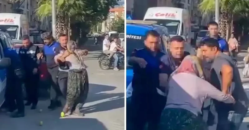 Zabıtaların yaşlı kadına muamelesi yürekleri sızlattı