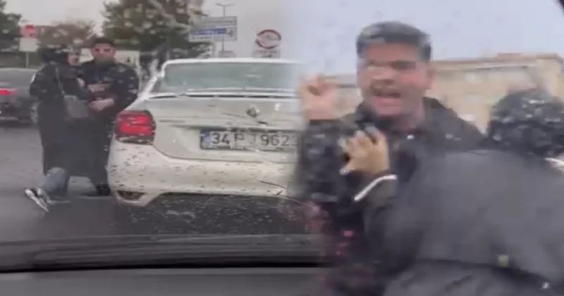Kadıköy deki trafik kavgası kamerada Sözcü Gazetesi