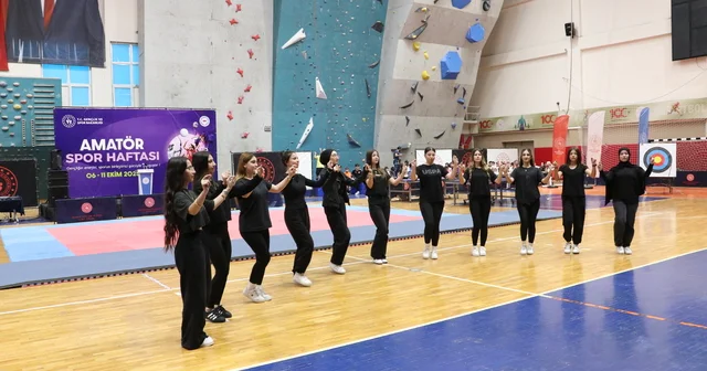 Samsun da Amatör Spor Haftası dolayısıyla tören düzenlendi Samsun Haberleri