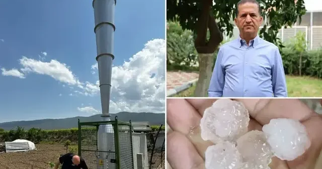 Adana da çiftçiler talep etti: Dolu savar cihazının kullanımı yasaklandı Adana Haberleri