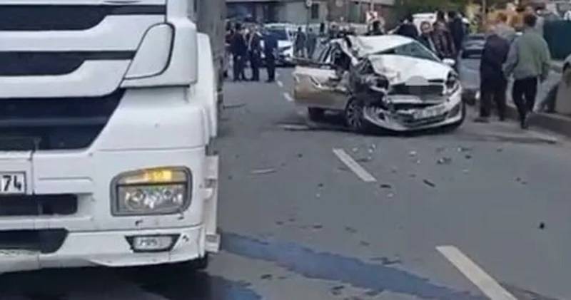 TIR a arkadan çarptı! Anne öldü baba ve çocuk yaralı SON DAKİKA HABER Son dakika haberleri