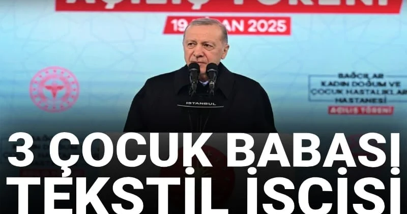 Erdoğan konuşurken AK Parti sebep enflasyon sonuçtur pankartı açmıştı: Tekstil işçisi tahliye edildi