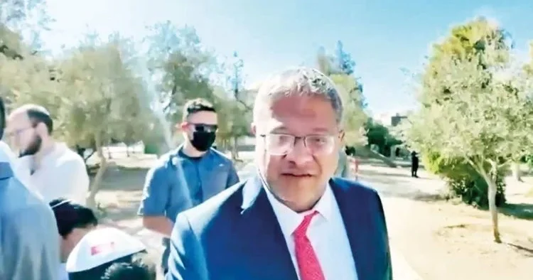Aşırıcı Ben Gvir’den Mescid’i Aksa’ya baskın