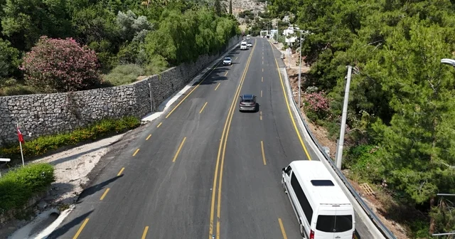Fethiye Ölüdeniz yolunda alt yapı ve yol yapım çalışmaları sürüyor Muğla Haberleri