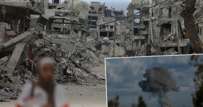 Ateşkes onaylandı ancak İsrail rahat durmuyor! Gazze den dumanlar yükseliyor...