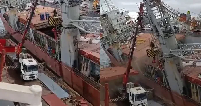 Gemi yan yatınca can verdi! İstanbul da korkunç olay