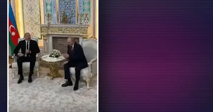Rus lider Putin den canlı yayında İlham Aliyev e Uçak özürü!